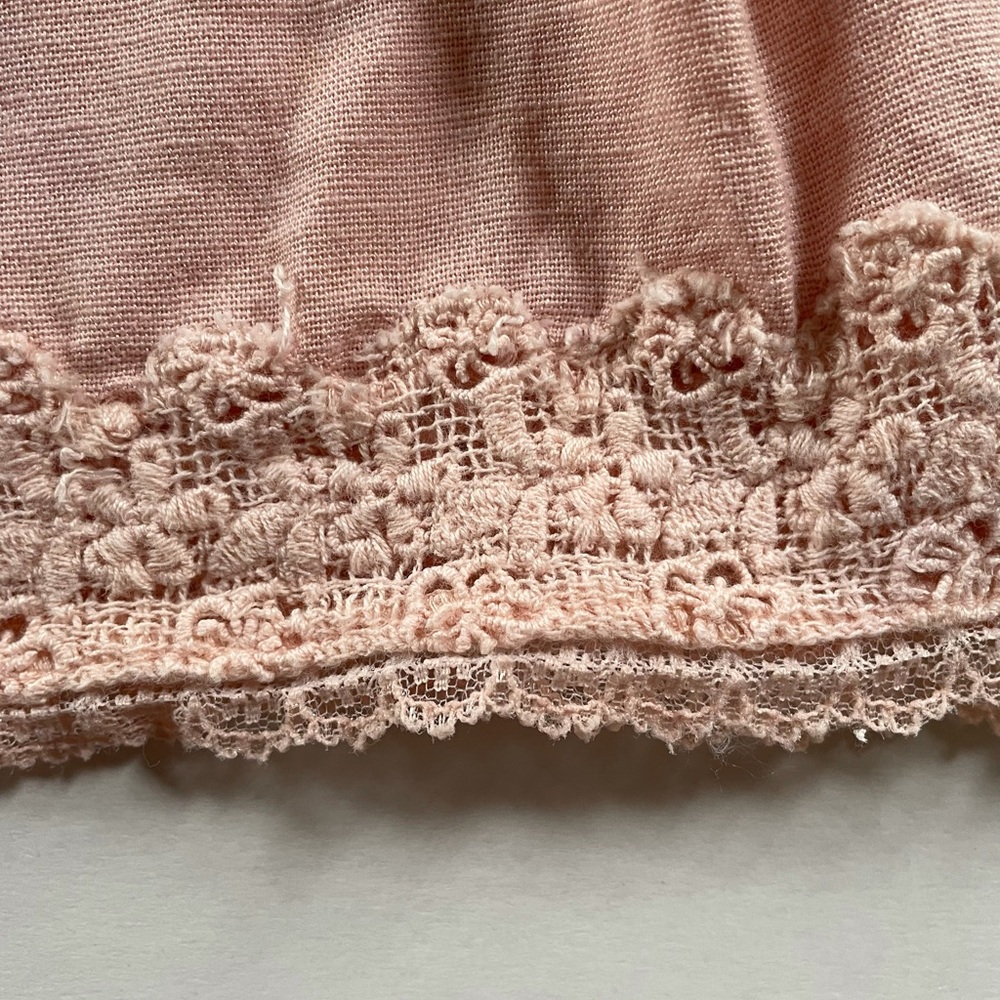 GUC Zara Linen & Lace Dress - Picture 4 of 4